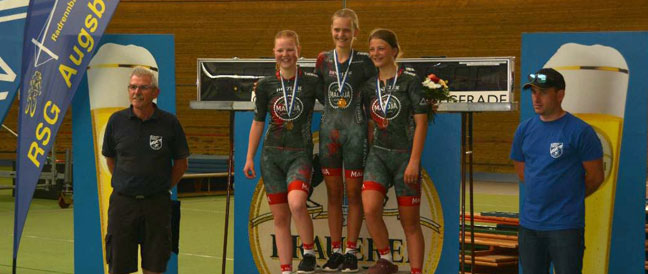 Maloja Pushbikers Future Stars dominieren Bayerische Bahn-Meisterschaft