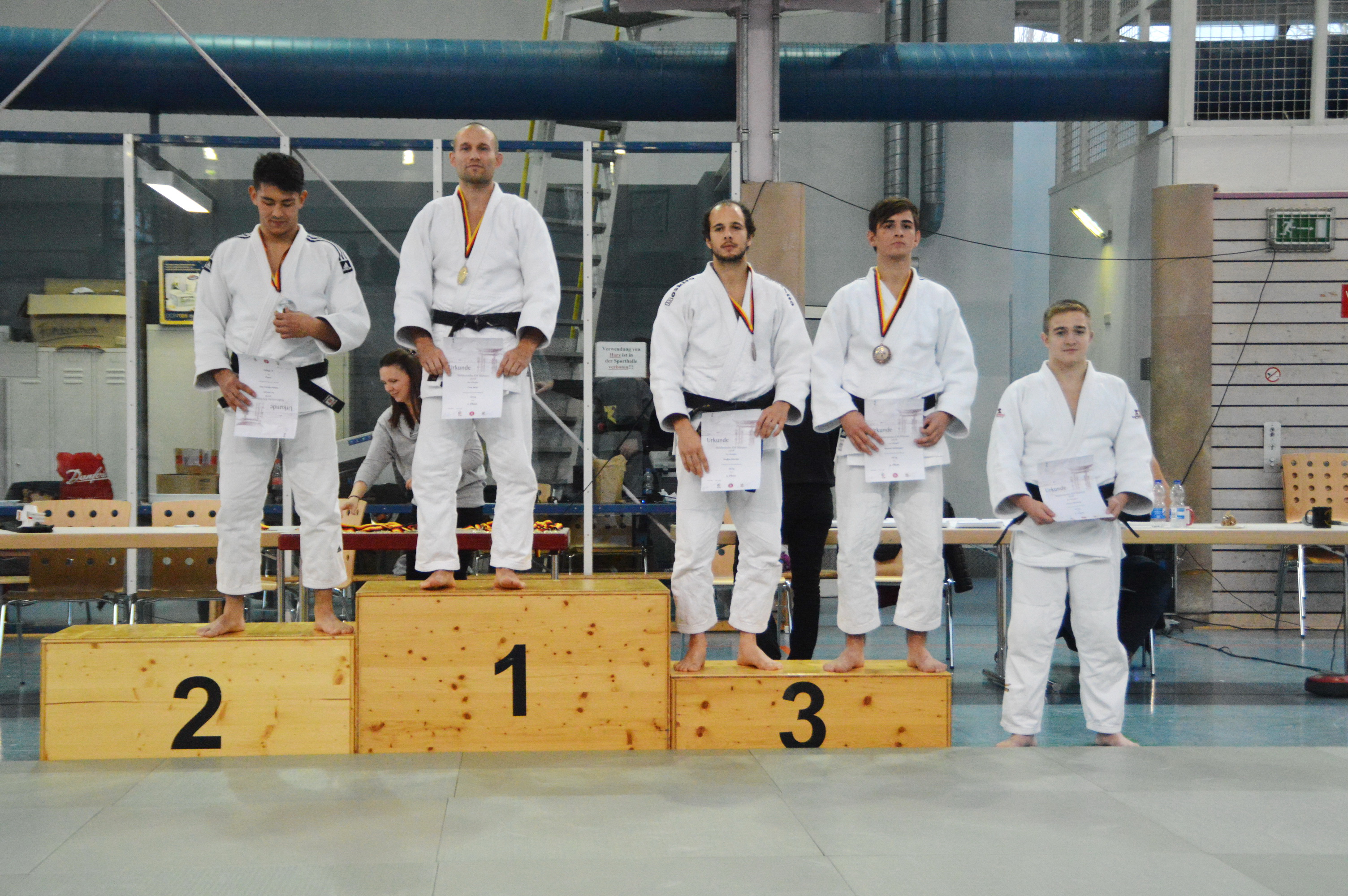 TuS-Judoka Manuel Mühlegger holt Bronze bei der Süddeutschen Meisterschaft