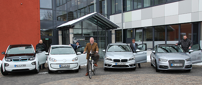 Positive Erfahrungen am Landratsamt Mühldorf mit Elektrofahrzeugen