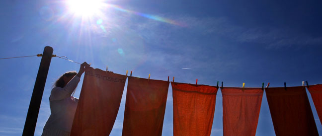 Energiesparen beim Wäschewaschen!