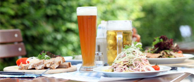 Sommerzeit ist Biergartenzeit