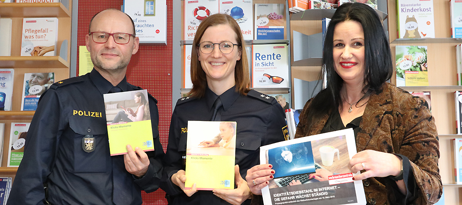 Polizei und Verbraucherzentrale helfen mit Rat und Tat: Identitätsmissbrauch vorbeugen und anzeigen