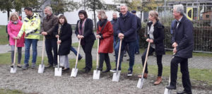 Spatenstich an der Grundschule Mößling Spatenstich an der Grundschule Mößling