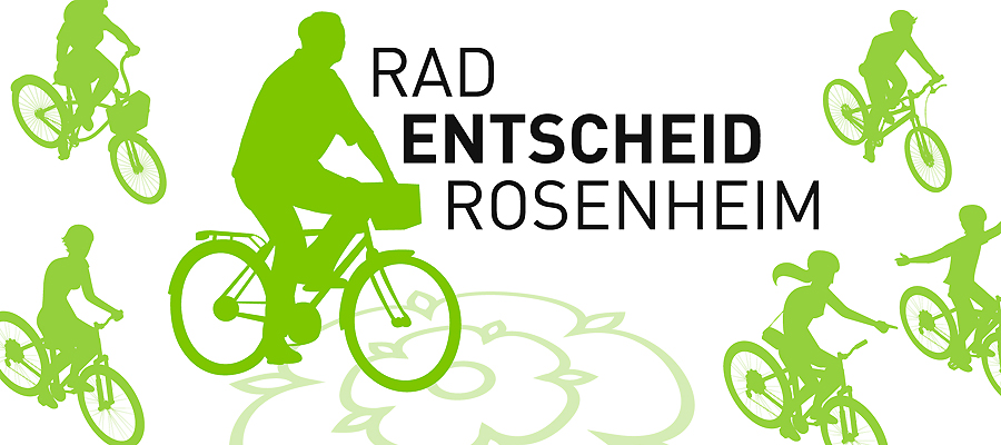 Logo "Rosenheimer Radentscheid".