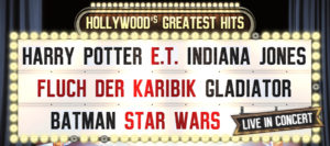 Tickets für „Hollywood‘s Greatest Filmhits“ zu gewinnen! Tickets für „Hollywood‘s Greatest Filmhits“ zu gewinnen!