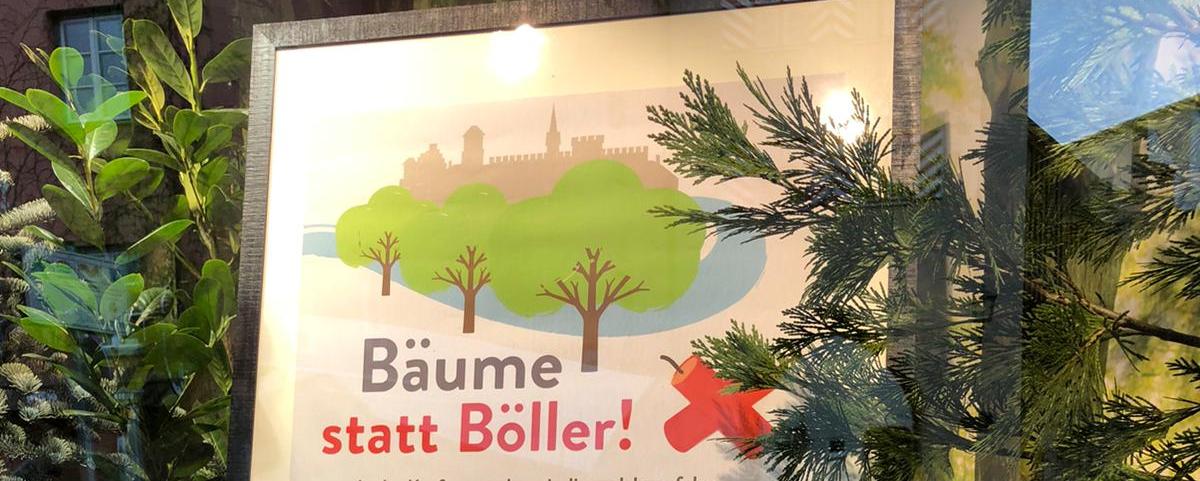 Bäume statt Böller in Wasserburg