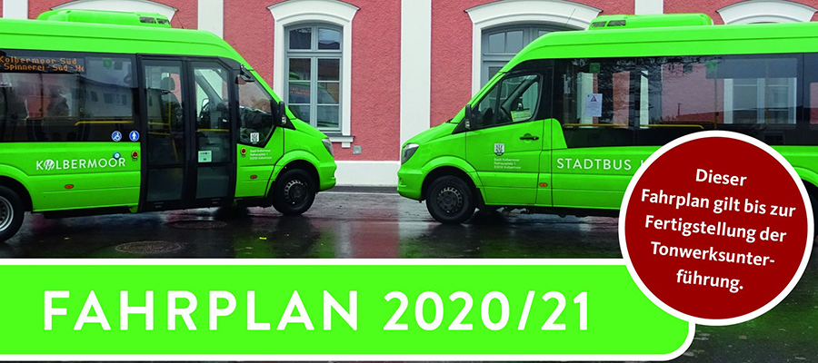 Stadtbus Kolbermoor: Ab sofort neuer Fahrplan