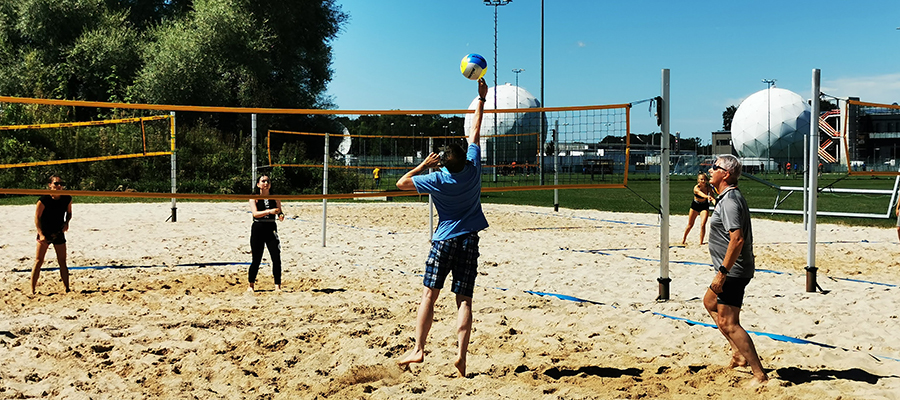 Bad Aibling punktet mit Sonne, Sand und Beachvolleyball
