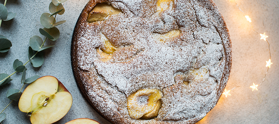 Vorweihnachtliche Stimmung mit Bratapfelkuchen