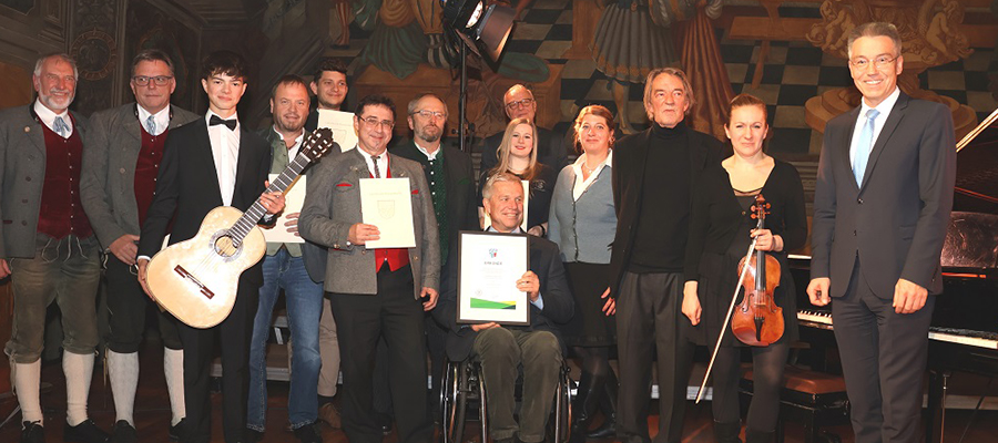 Peter Ludwig und Benno Panhans mit Rosenheimer Kulturpreis ausgezeichnet