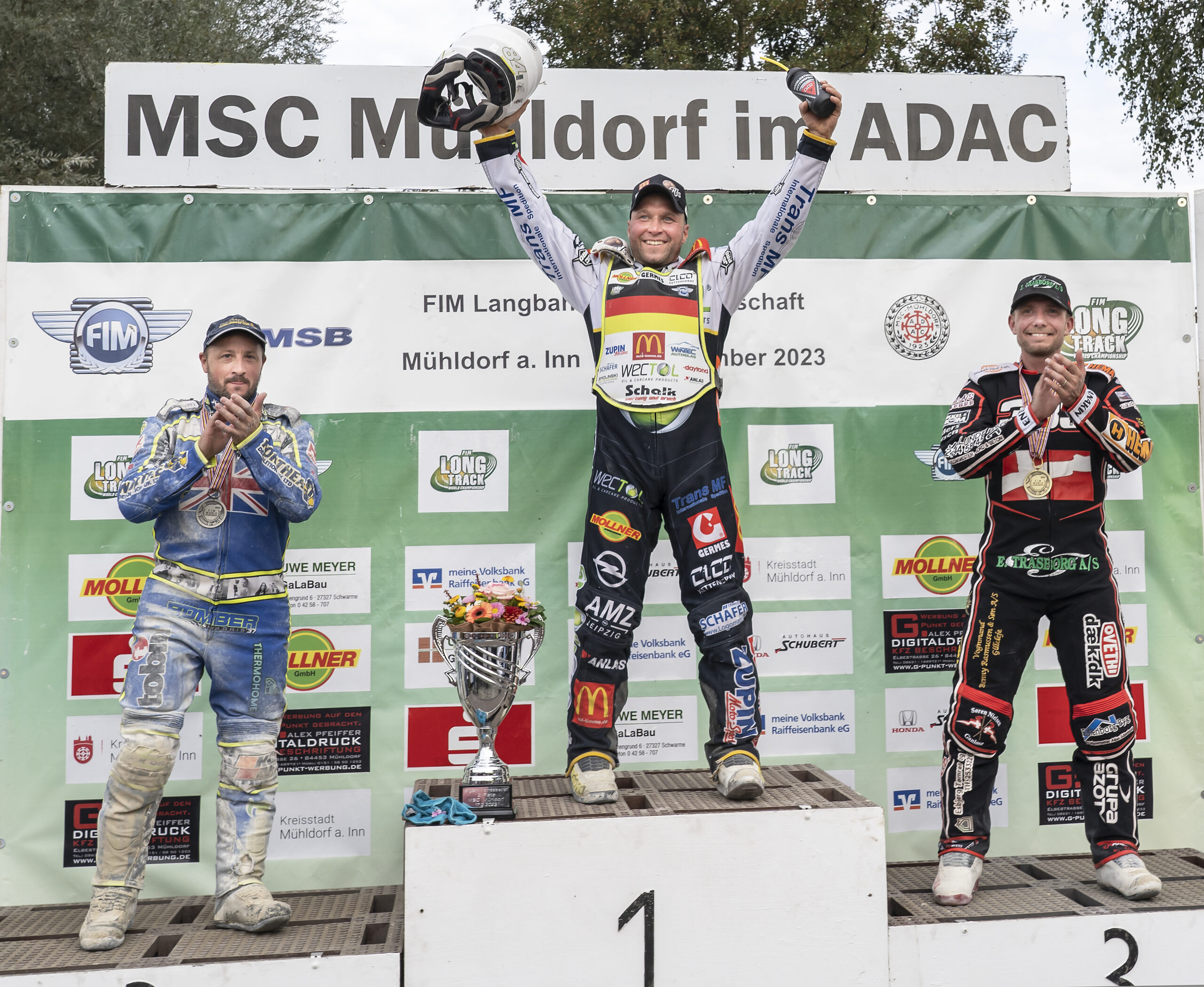 WM-Finale der Sandbahnfahrer in Mühldorf: Smolinski erringt wieder Weltmeistertitel
