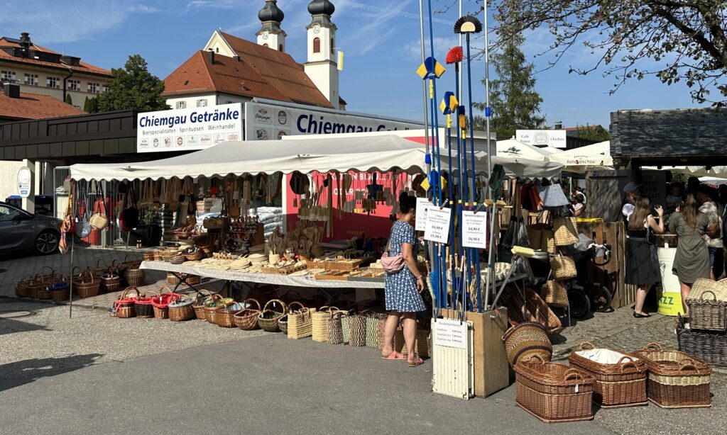 Marktstimmung in Aschau i.Chiemgau. Foto: H. Reiter