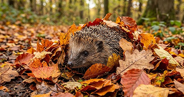 Igel: aktiv in Dämmerung und nachts
