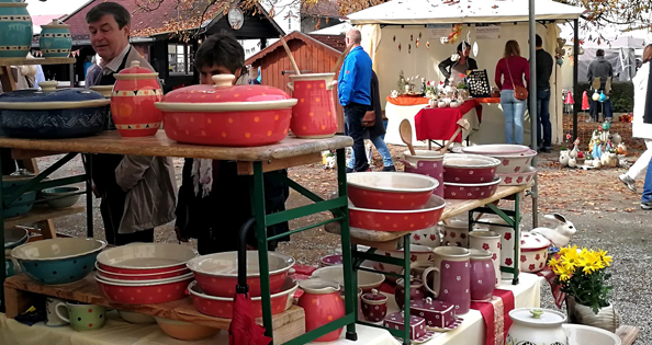 Töpfermarkt Kloster Au am Inn